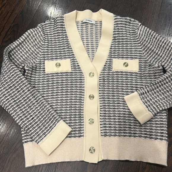 SANDRO CARDIGAN SWEATER - Picture 2 of 3